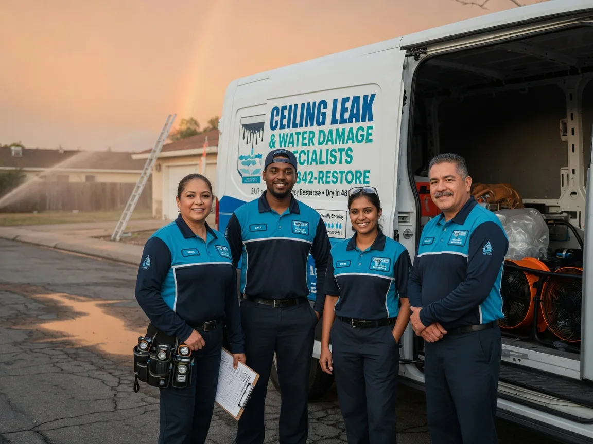 Ceiling Leak Cleanup company in Gause, TX