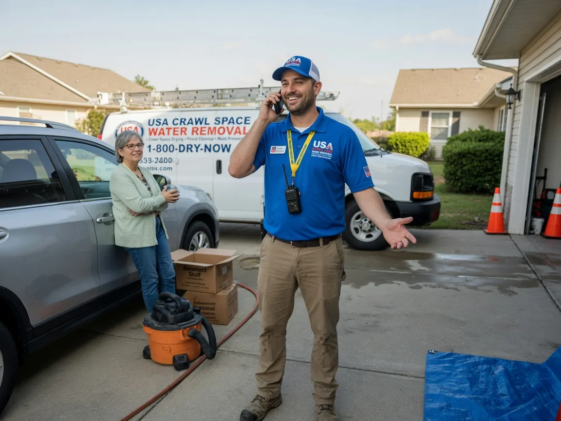 Crawl Space Water Removal Gause, TX FAQs
